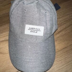 American Eagle Outfitters Gray Men's Classic Logo Baseball Cap